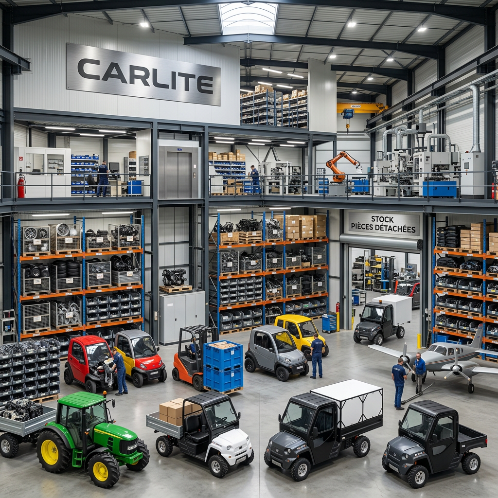 Usine CARLITE – Véhicules électriques et pièces détachées